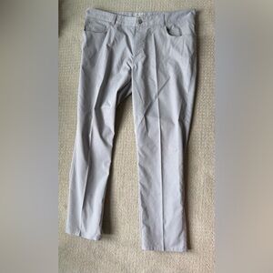 Peter Millar Light Gray Chinos